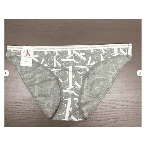 Calvin Klein WOMEN S CK One Micro BIKINI Grey L Walmart