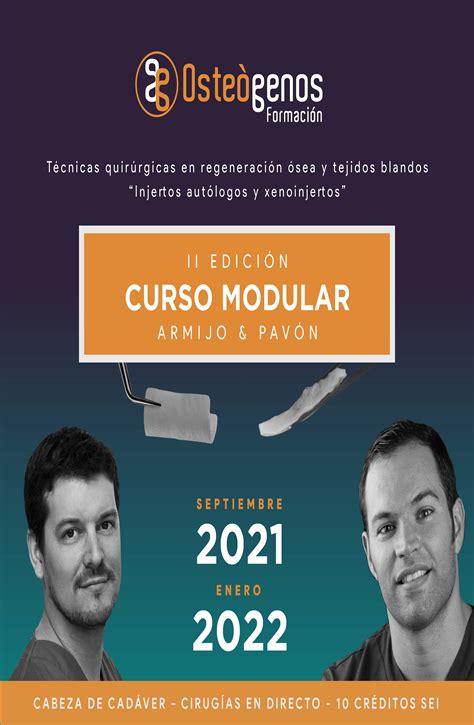 Ii Edici N Curso Modular De T Cnicas Quir Rgicas En Regeneraci N Sea Y