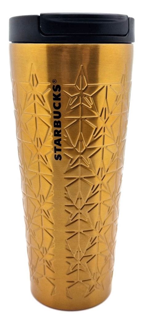 Kubek Termiczny Starbucks Złoty Gwiazdki 473 ml 11137140