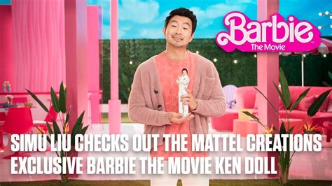 Exclusive Barbie The Movie Ken Doll With Simu Liu Mattel Creations