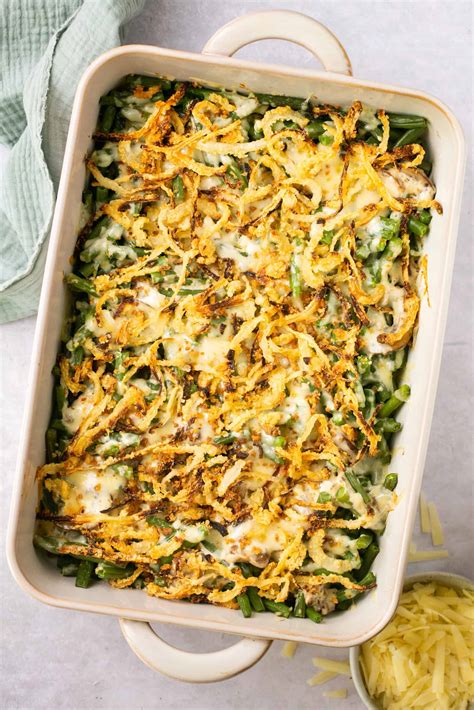 Healthy Green Bean Casserole