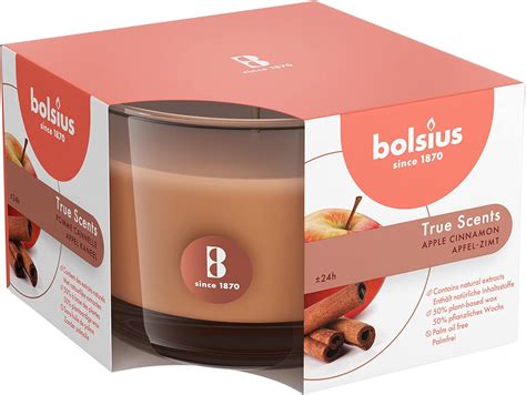 Bolsius True Scents Geurkaars In Jara Geur Appel En Kaneel Kleur