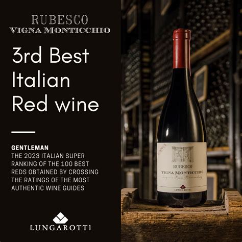 Rubesco Riserva Vigna Monticchio By Lungarotti On The Podium Of