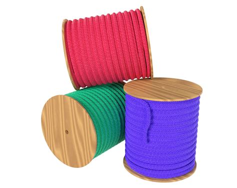 Nylon Rope Double Braided Solid Braided And Twisted Nylon Rope