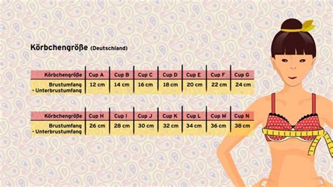 Anleitung Auf Einen Blick Bh Gr E Und K Rbchengr E Richtig