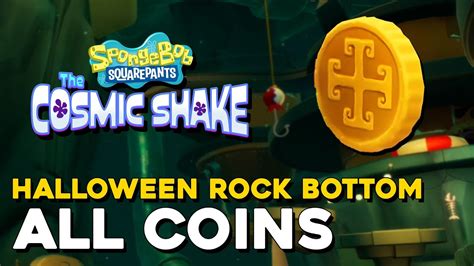 Spongebob Squarepants The Cosmic Shake Halloween Rock Bottom All Coin