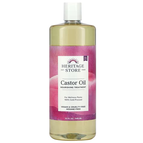 Heritage Store Castor Oil Nourishing Treatment 32 Fl Oz 946 Ml