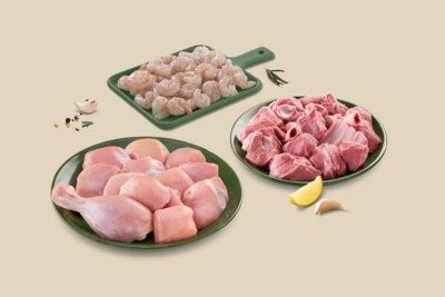 Triple Combo Premium Chicken Skinless Curry Cut 480g Premium Tender