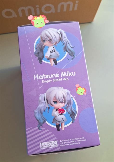 Hatsune Miku Empty Sekai Ver Nendroid Hobbies Toys Toys