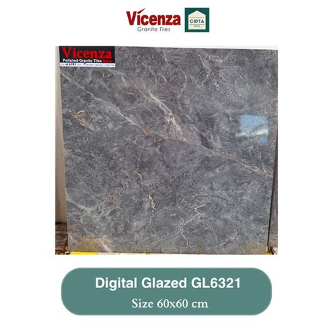 Jual Granit Granite Tile Vicenza Digital Glazed 60x60cm Lantai Dinding