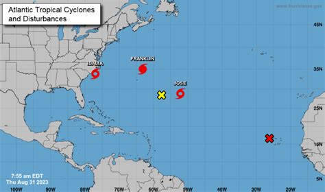 Tropical Storm Jose Forms