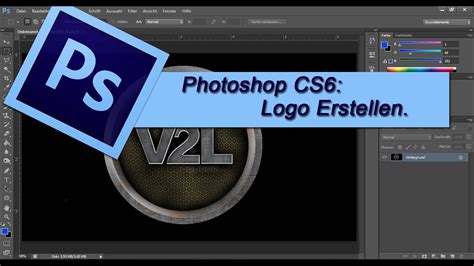 Adobe Photoshop Cs Logo Design Erstellen Selber Machen Tutorial