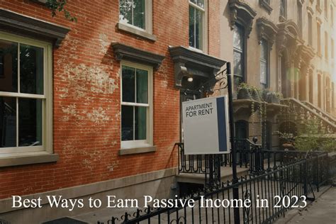 Best Ways To Earn Passive Income In 2023 Busystreet Marketing