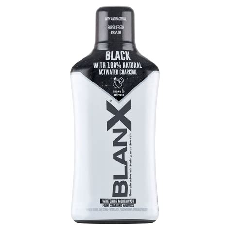 Blanx Black płyn do płukania jamy ustnej 500 ml hebe pl