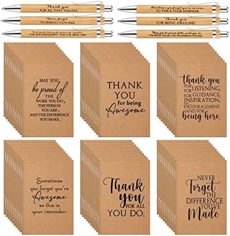 Amazon Glenmal 120 Pcs Thank You Gift Set Include Spiral