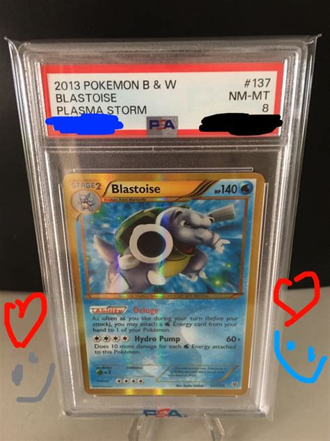 Blastoise Ex Sar Pokemon Plasma Storm Black And White Base Set