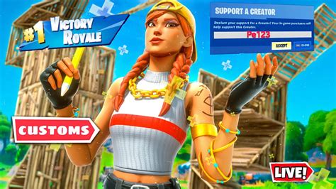 Customs Pt A Valer Divulga O Duo Late Game Fortnite Pt Customspe