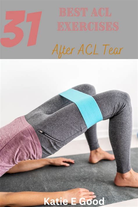 31 Best Acl Strengthening Exercises After Acl Surgery Artofit