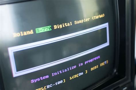 Roland S 770 S770 Turbo Rom Firmware Sampler Reverb