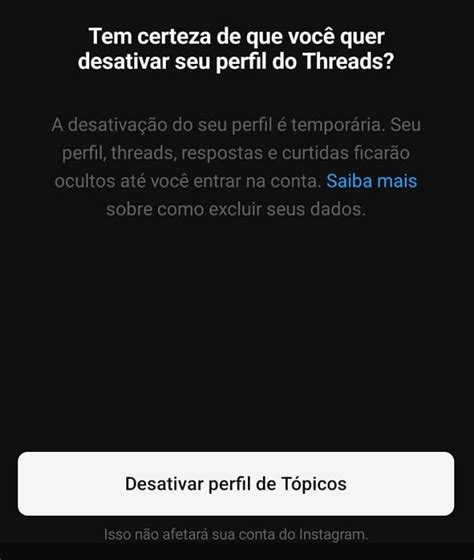 Excluir O Threads Faz Deletar O Instagram Entenda Techbreak