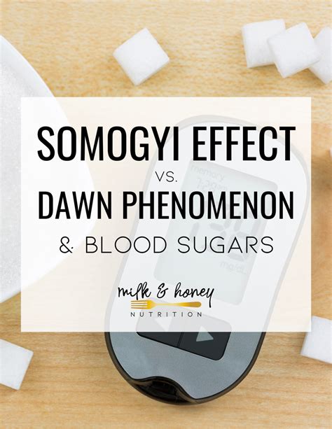 Somogyi Effect vs. Dawn Phenomenon and Blood Sugar Levels | Milk ...