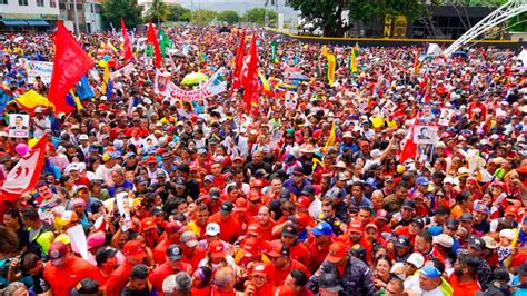 Presidente Maduro Agradeci Al Estado Aragua Respaldo En Masiva Marcha