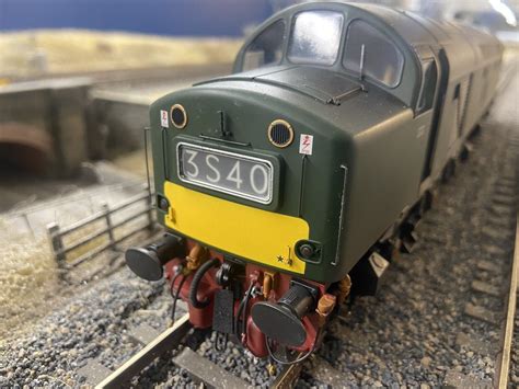 Heljan O Gauge Class 40 Brand New Weathered But Unboxed Dc Only Ebay