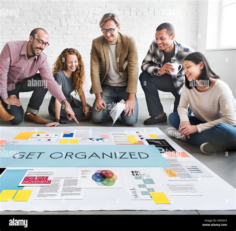 Get Organized Management Planning Concept Stock Photo Alamy