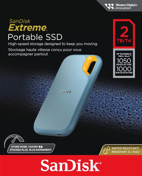 Sandisk Extreme Portable Ssd 2tb 1050 Mbs Sky Blue Sklep Sandisk Storepl Adamax