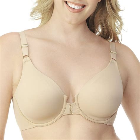 Curvation Womens Front Close Back Smoother Underwire Bra 40d Latte