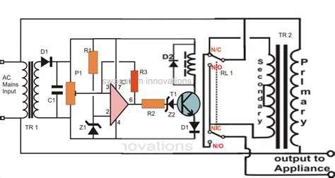 Manual Stabilizer Circuit Diagram