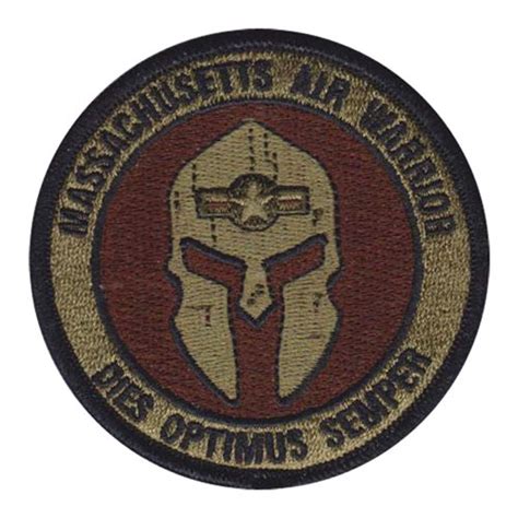 Massachusetts Air National Guard Morale Ocp Patch Massachusetts Air National Guard Patches