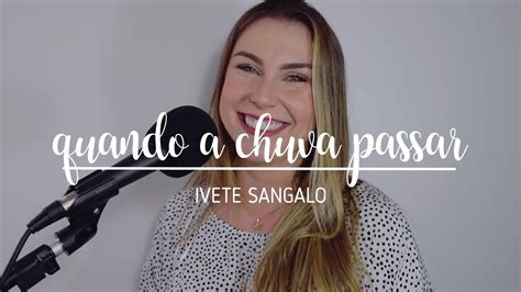 Quando A Chuva Passar Ivete Sangalo Cover Por Isabela Antunes YouTube