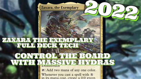 Zaxara The Exemplary Full Deck Tech Control The Board With Massive