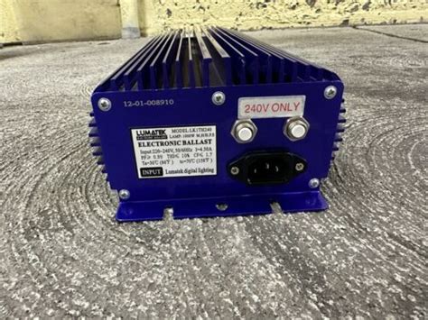 Purple Hydrofarm Lumatek Digital Lighting LK1TH240 Electronic Ballast