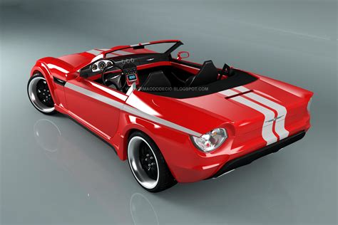 Ford Designer Revives Ford Thunderbird With Hardtop Roadster Concept