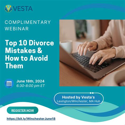 Jun 18 Top Ten Divorce Mistakes And How To Avoid Them Lexington