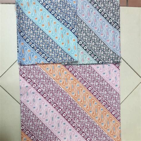 Jual Kain Batik Halus Dobby Soft Printing High Quality Meteran