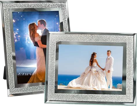 Petaflop Fotorahmen Glas Bilderrahmen Rahmen Hochzeit Er Set Geschenk