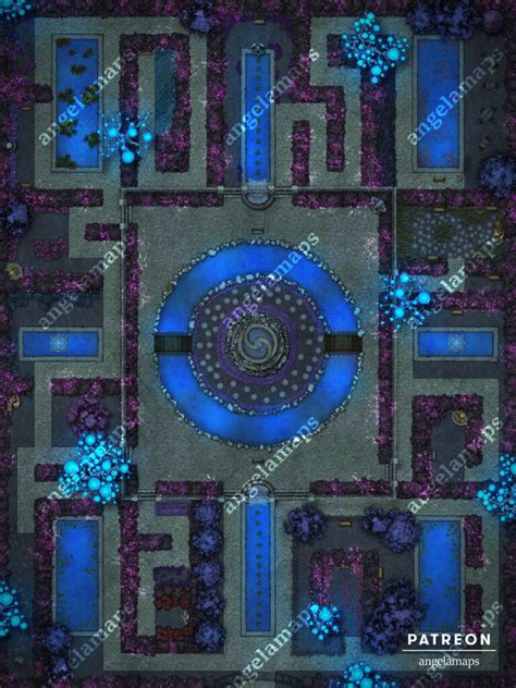 The Garden Angela Maps Free Static And Animated Battle Maps For D