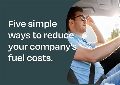 Reduce Fuel Consumption 5 Easy Ways To Reduce Your Companys Fuel Costs