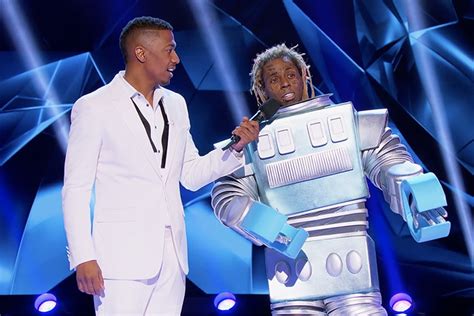 Lil Wayne Revealed As The Robot On The Masked Singer [video] Hip Hop U C It Hip Hop And