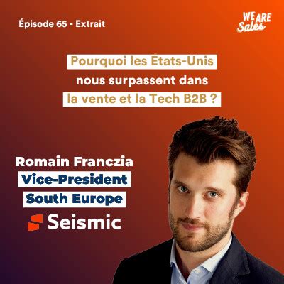 Wearesales Le Podcast De La Vente Cr Par Des Commerciaux Pour Des