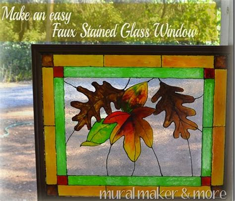 18 Faux Stained Glass Projects To Experiment With