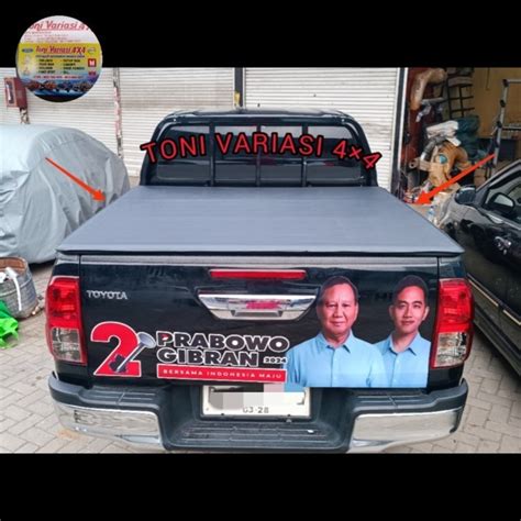 Jual Tutup Bak Soft Rolling Double Cabin Hilux Vigo Revo Rocco Shopee