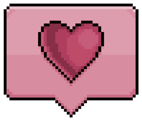 Download Pixel Heart Icon - Pixel Art | Wallpapers.com