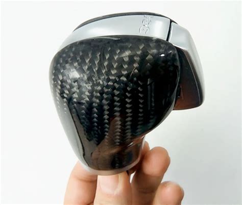 Dsg Matte Or Shiny Or Piano Carbon Fiber Gear Knob Head Gear Shift Knob For V W Passat B6 B7 Cc