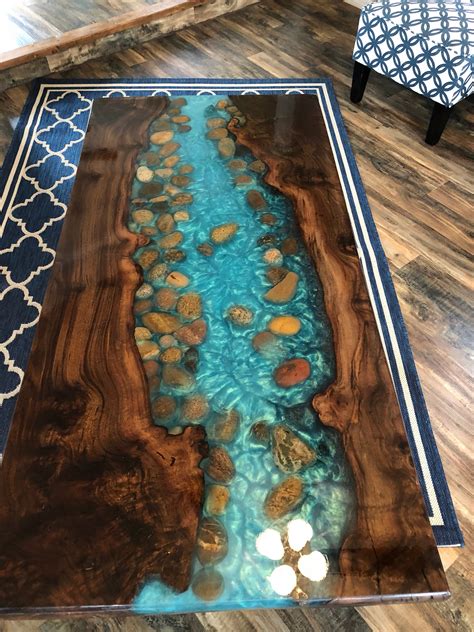 31 Live Edge Resin River Coffee Table Pin On Wood Slabs And Slab