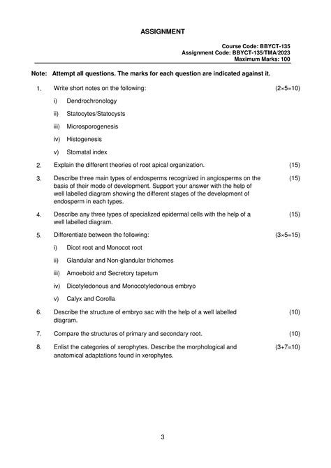 IGNOU BBYCT 135 SOLVED ASSIGNMENT 2023 ENGLISH MEDIUM