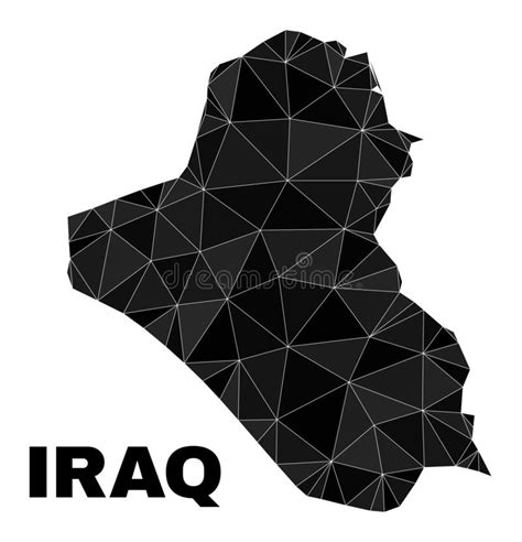 Triangulated Iraq Stock Illustrations Triangulated Iraq Stock